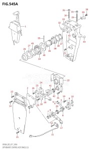 06002F-710001 (2017) 60hp E03-USA (DF60A) DF60A drawing OPT:REMOTE CONTROL ASSY SINGLE (2)