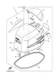 FT50C drawing TOP-COWLING