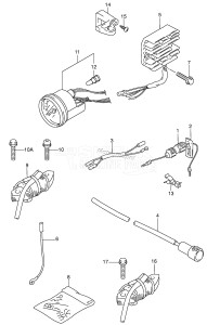 DF15 From 01501F-151001 ()  2001 drawing OPT:ELECTRICAL