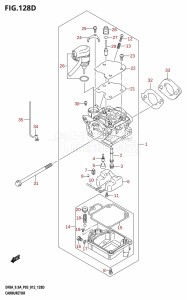 DF9.9A From 00994F-610001 (P01)  2016 drawing CARBURETOR (DF9.9AR:P03)