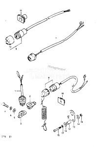 DT15 From 01501-613086 ()  1986 drawing ELECTRICAL (2)