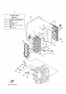 FT60GET drawing CYLINDER--CRANKCASE-2