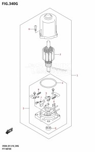 DF60A From 06003F-610001 (E01 E40)  2016 drawing PTT MOTOR (DF60A:E40)