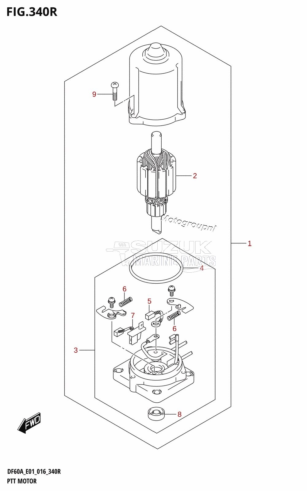 PTT MOTOR (DF60AVTH:E40)