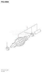 DF150Z From 15002Z-710001 (E01 E40)  2017 drawing FUEL HOSE