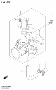 DF9.9B From 00995F-510001 (P01)  2005 drawing THROTTLE BODY (DF15ATH:P01)