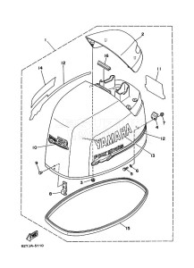 FT50B drawing TOP-COWLING