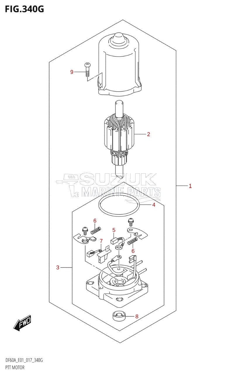 PTT MOTOR (DF60A:E40)