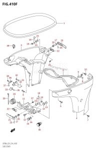 DF80A From 08002F-410001 (E01 E40)  2014 drawing SIDE COVER (DF80A:E40)