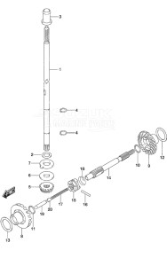 Outboard DF 6A drawing Drive Shaft