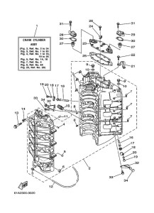 250AETOX drawing CYLINDER--CRANKCASE-1