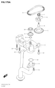 22503F-810001 (2018) 225hp E03-USA (DF225T) DF225T drawing OIL PUMP