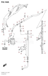 DF150AP From 15003P-910001 (E01 E40)  2019 drawing FUEL INJECTOR (E01)