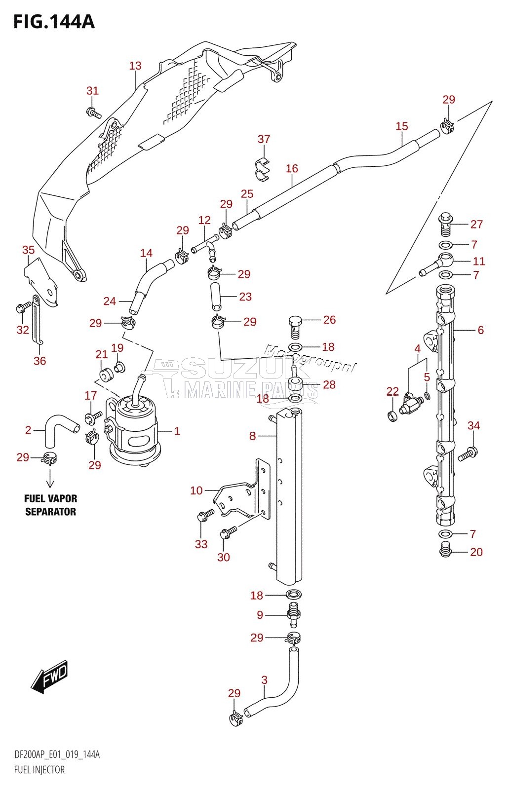 FUEL INJECTOR (E01)