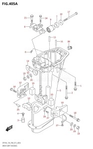 DT9.9A From 00996-510001 (P36 P40)  2015 drawing DRIVE SHAFT HOUSING (DT9.9A:P40)