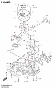 DF300A From 30002P-240001 (E40)  2022 drawing ENGINE HOLDER (DF250ATSS)