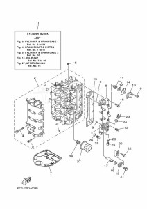 F40HET drawing CYLINDER--CRANKCASE-1