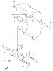 DT115 From 11502-912900 ()  1989 drawing GAS CYLINDER (DT115Q:E38)