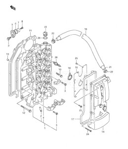 DF 90 drawing Cylinder Head