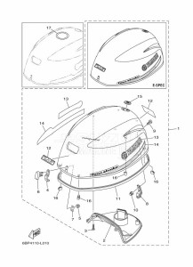 F25DETL drawing TOP-COWLING