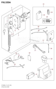 DF140BG From 14004F-240001 (E11 E40)  2022 drawing OPT:KEY LESS START (E11:021)