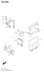 DF115A From 11503F-510001 (E03)  2015 drawing PTT SWITCH /​ ENGINE CONTROL UNIT (DF100AT:E03)