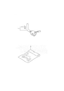 DF 9.9B drawing Remote Cable Electric Starter