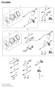 DF175T From 17502F-610001 (E03)  2016 drawing OPT:MULTI FUNCTION GAUGE (DF150T:E03)