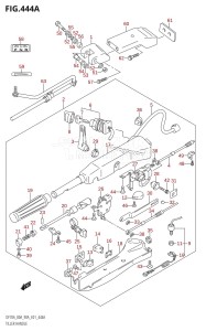 DF70A From 07003F-110001 (E01)  2011 drawing TILLER HANDLE (DF70ATH,DF70AWTH,DF90ATH,DF90AWTH)