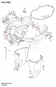 DF200A From 20003F-610001 (E03 E40)  2016 drawing SIDE COVER (DF200AT:E01)