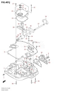 DF225Z From 22503Z-210001 (E01 E40)  2012 drawing ENGINE HOLDER (DF250T:E01)