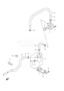 Outboard DF 90A drawing Fuel Pump