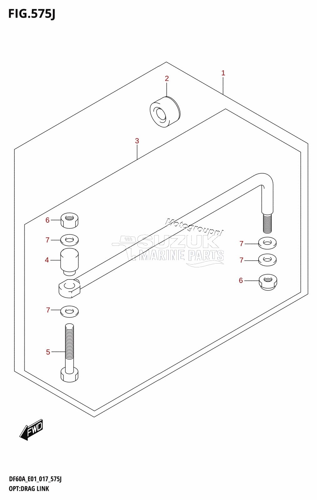 OPT:DRAG LINK (DF60AVTH:E01)