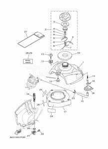 F2-5BMHS drawing CARBURETOR