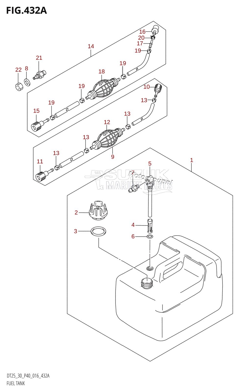 FUEL TANK (DT25K:P36)