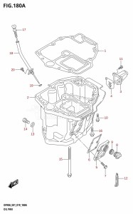 DF80A From 08002F-910001 (E01 E40)  2019 drawing OIL PAN (DF70A,DF90A,DF100B)