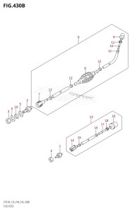 DT15A From 01504-610001 (P36 P40 P81)  2016 drawing FUEL HOSE (DT15AK:P36)