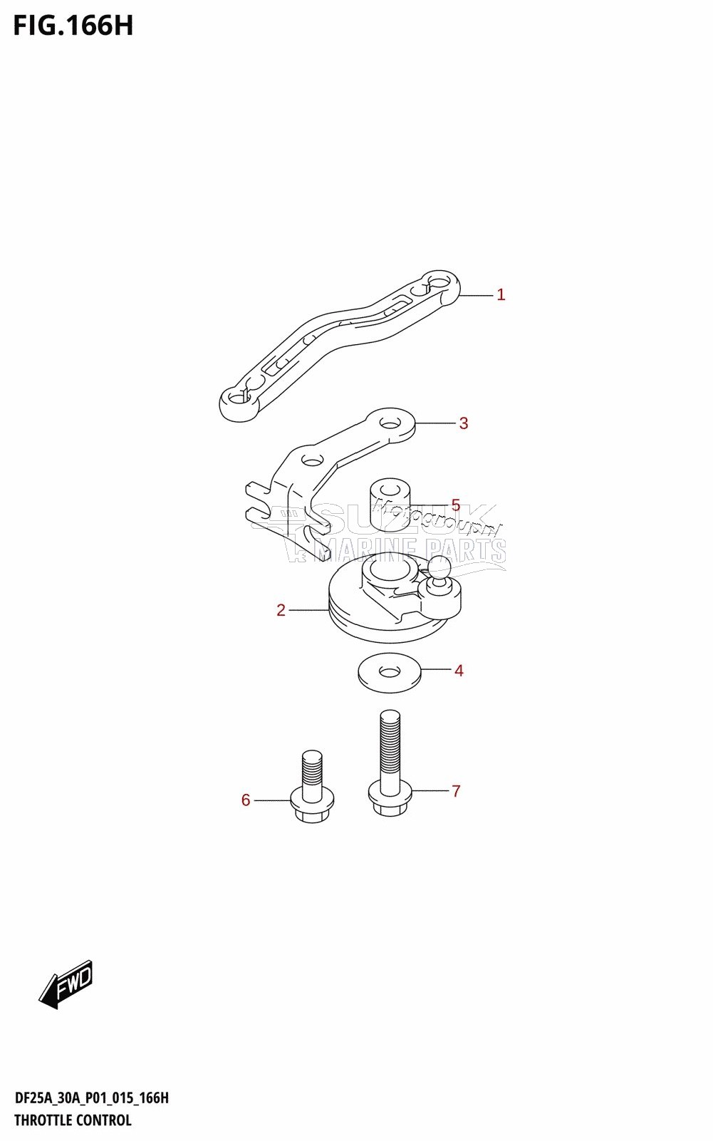 THROTTLE CONTROL (DF30ATH:P01)