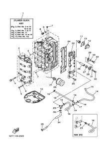 FT50B drawing CYLINDER--CRANKCASE-1