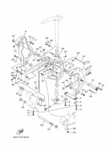 LF200XCA drawing FRONT-FAIRING-BRACKET