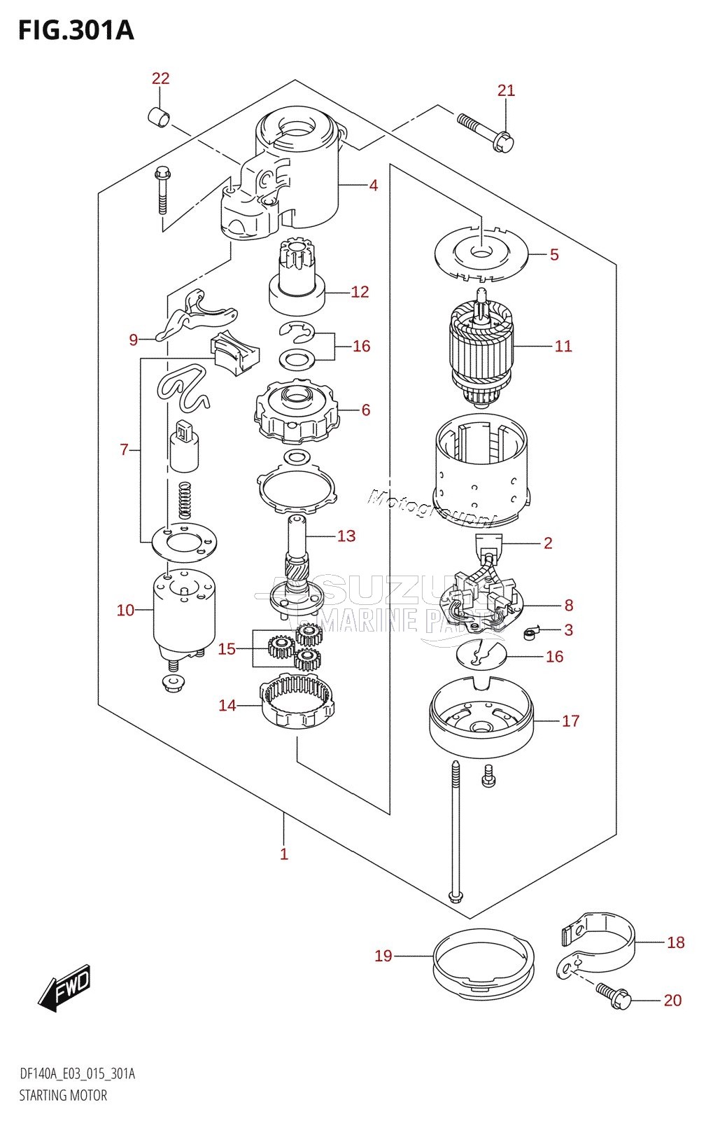 STARTING MOTOR