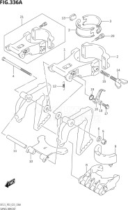 00252F-140001 (2021) 2.5hp P03-U.S.A (DF2.5   DF2.5M1) DF2.5 drawing SWIVEL BRACKET