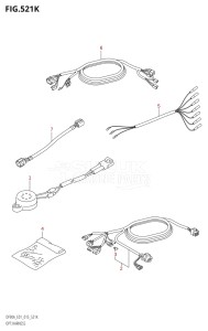 08002F-510001 (2005) 80hp E40 E01- (DF80A) DF80A drawing OPT:HARNESS (DF90ATH:E40)