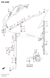 DF150ZG From 15002Z-410001 (E40)  2014 drawing FUEL INJECTOR (DF175ZG:E40)