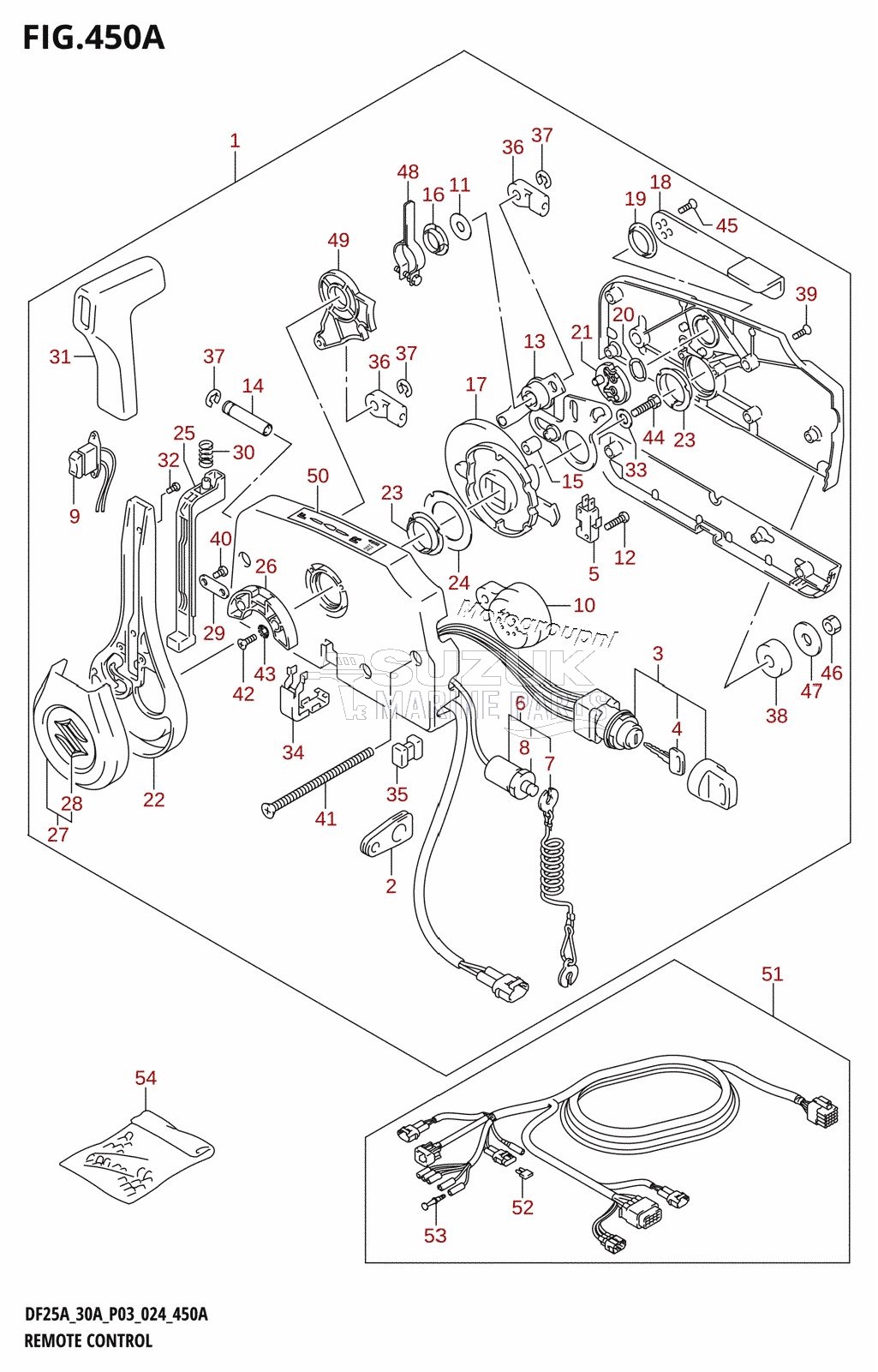 REMOTE CONTROL (DF25AT,DF30AT)