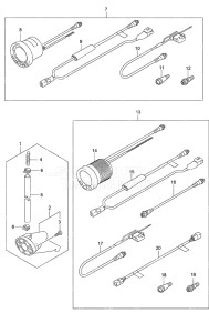 Outboard DF 70A drawing Meter Kit