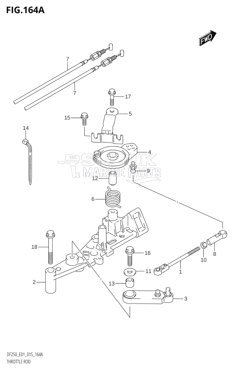 THROTTLE ROD