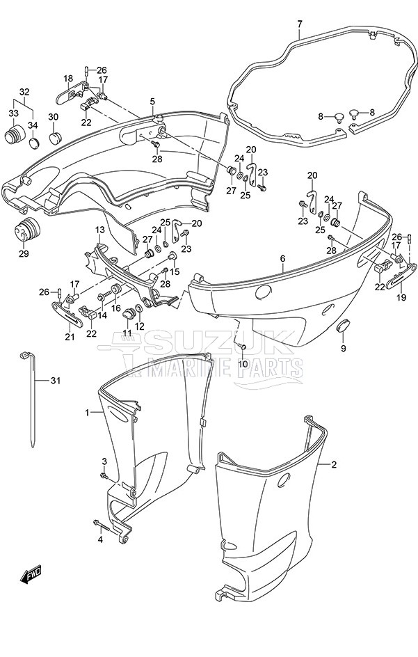 Side Cover (Model: TG/ZG)