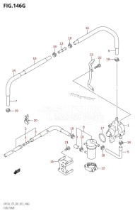 DF150 From 15002F-310001 (E01 E40)  2013 drawing FUEL PUMP (DF175Z:E01)