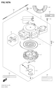 00995F-410001 (2014) 9.9hp P03-U.S.A (DF9.9B  DF9.9BR  DF9.9BT  DF9.9BTH) DF9.9B drawing RECOIL STARTER (DF9.9B:P03)